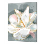 Цветы Цветы Натюрморты - Картина на холсте (канвас) KH1161
