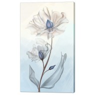 Цветы Цветы Абстракция - Картина на холсте (канвас) KH778